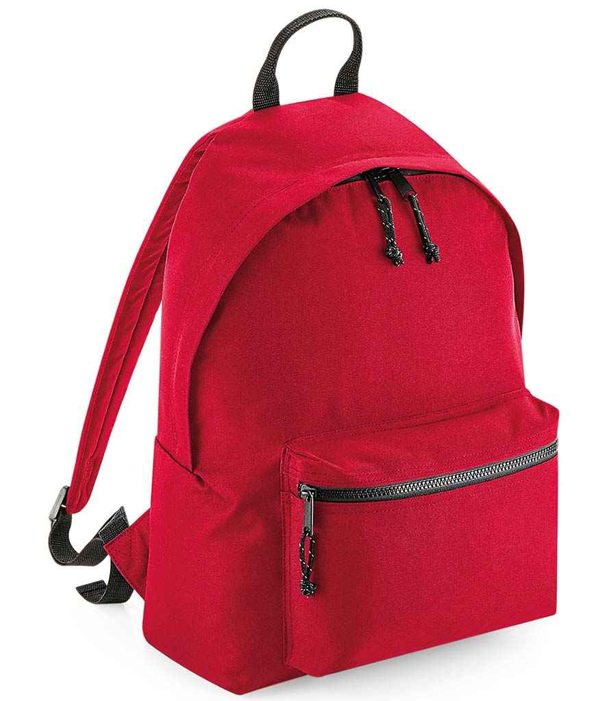 BagBase BagBase Recycled Backpack Classic Red