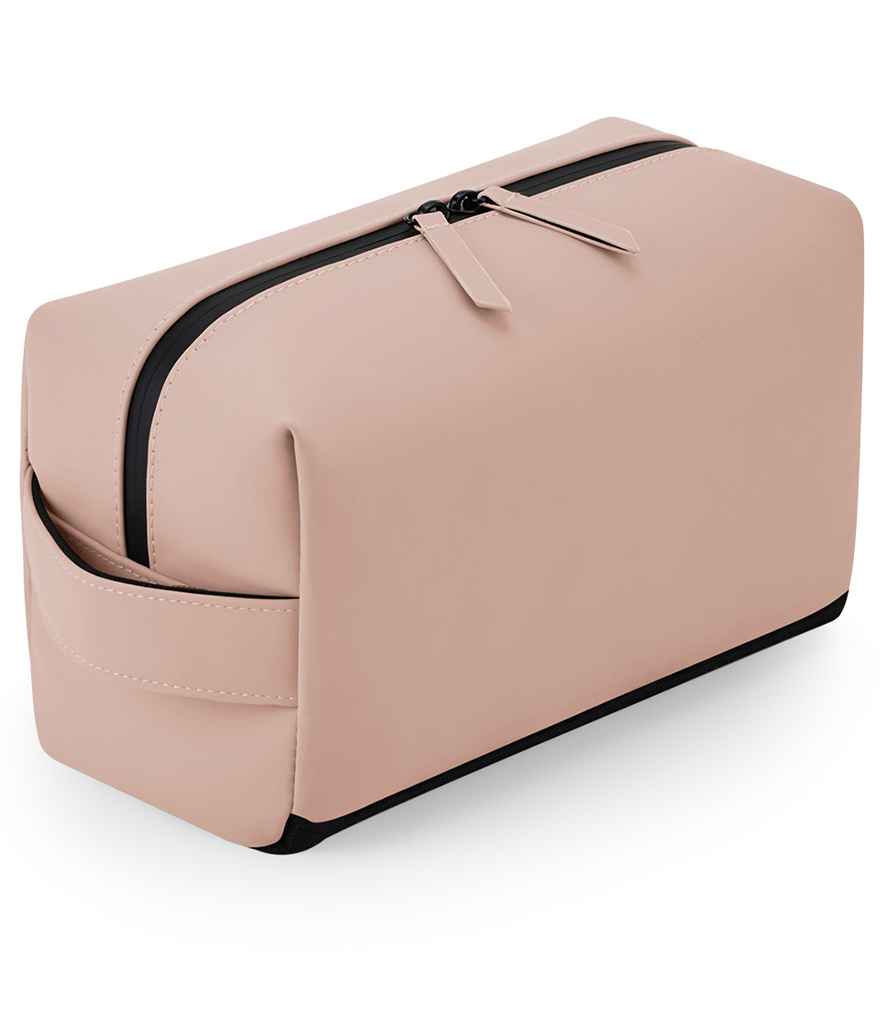 BagBase BagBase Matte PU Toiletry/Accessory Case Nude Pink