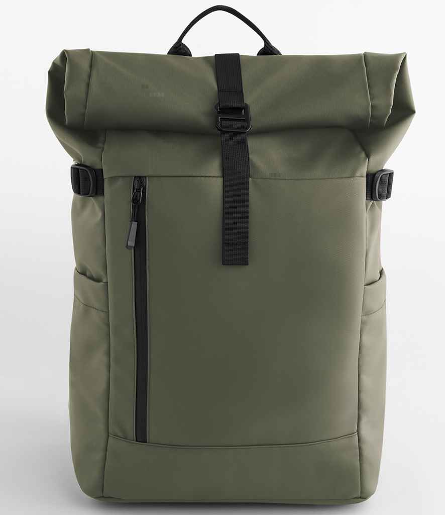 BagBase BagBase Everyday Carry 25 Litre Roll-Top Backpack Olive Green