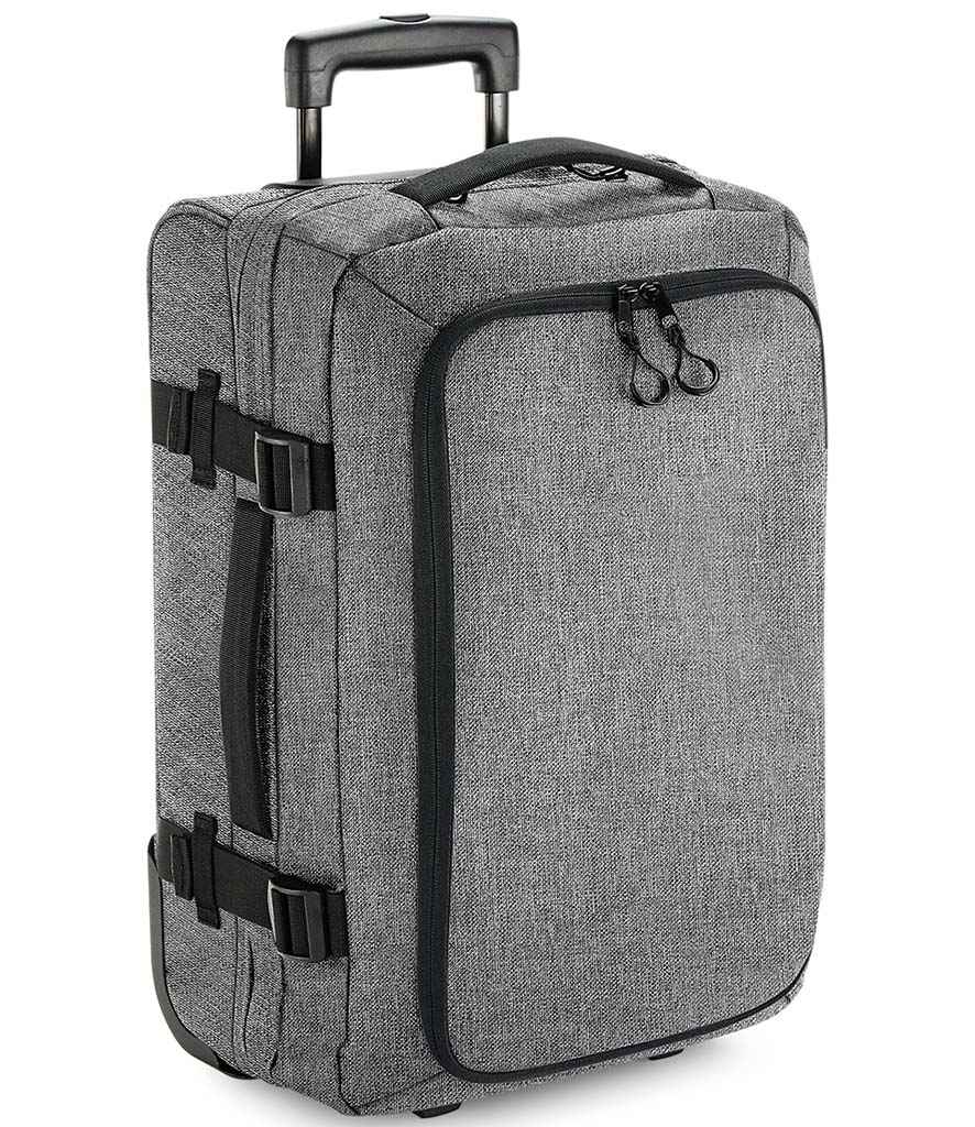 BagBase BagBase Escape Carry-On Wheelie Bag Grey Marl