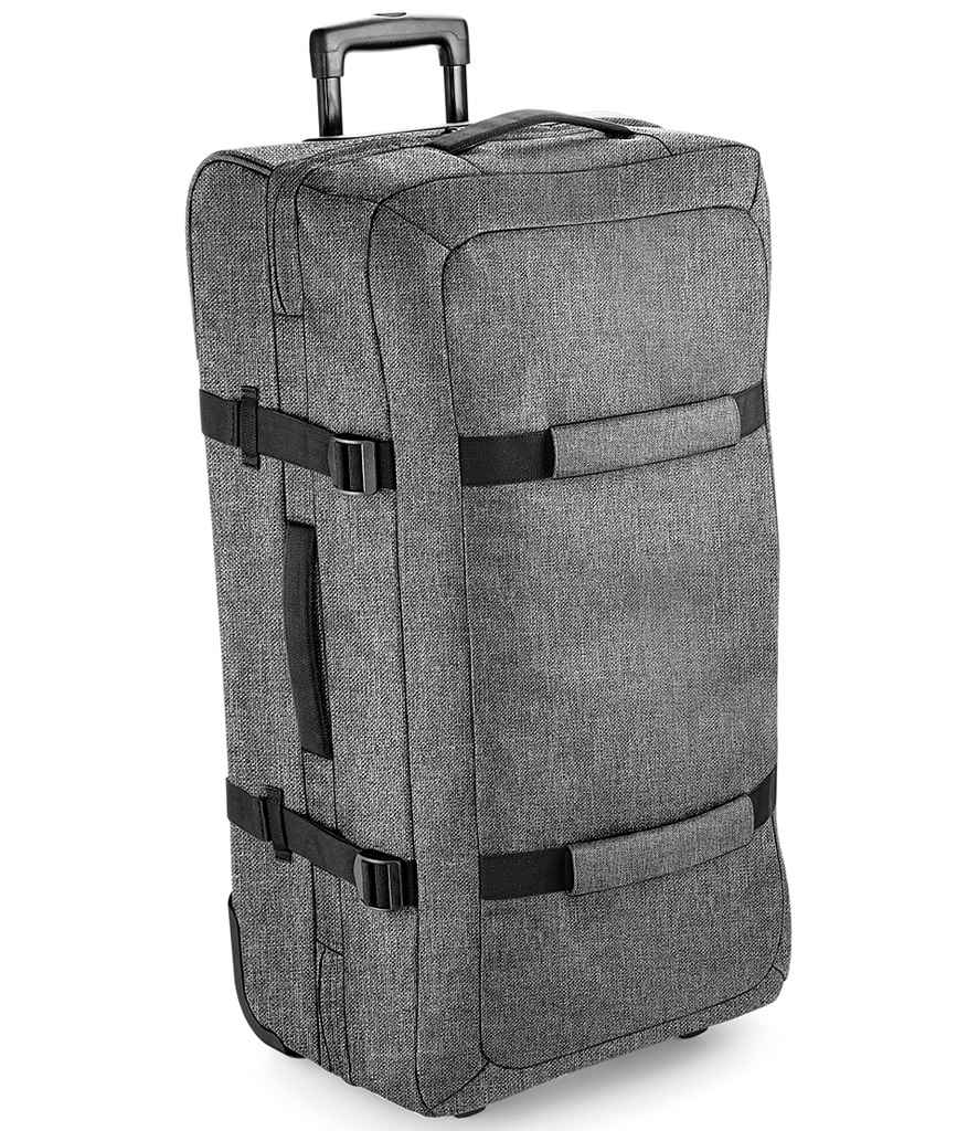 BagBase BagBase Escape Check-In Wheelie Bag Grey Marl