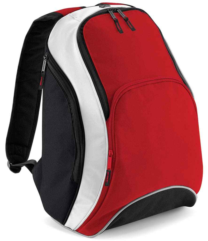 BagBase BagBase Teamwear Backpack Classic Red/Black