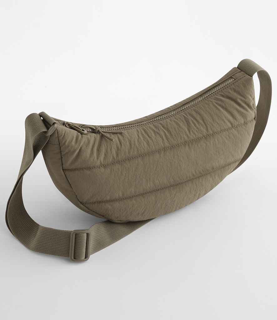 BagBase BagBase Quilted Cross Body Bag Earthy Green
