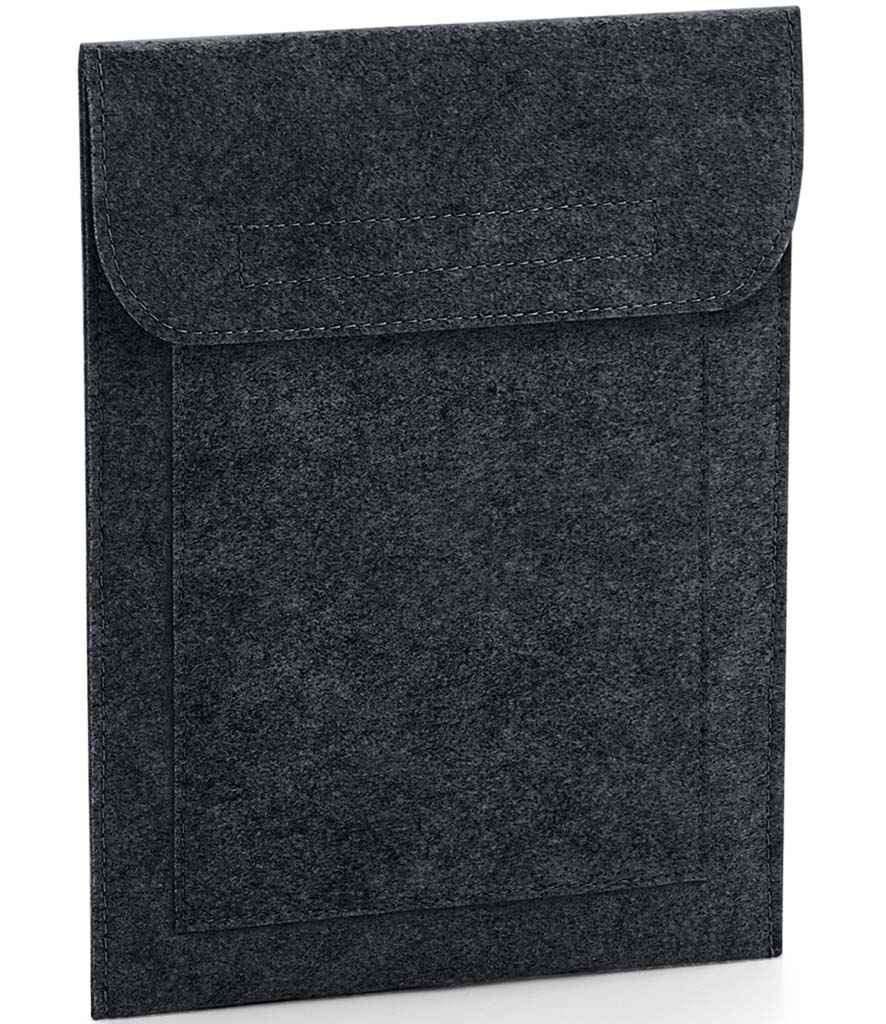 BagBase BagBase Felt iPad®/Tablet Slip Charcoal Melange