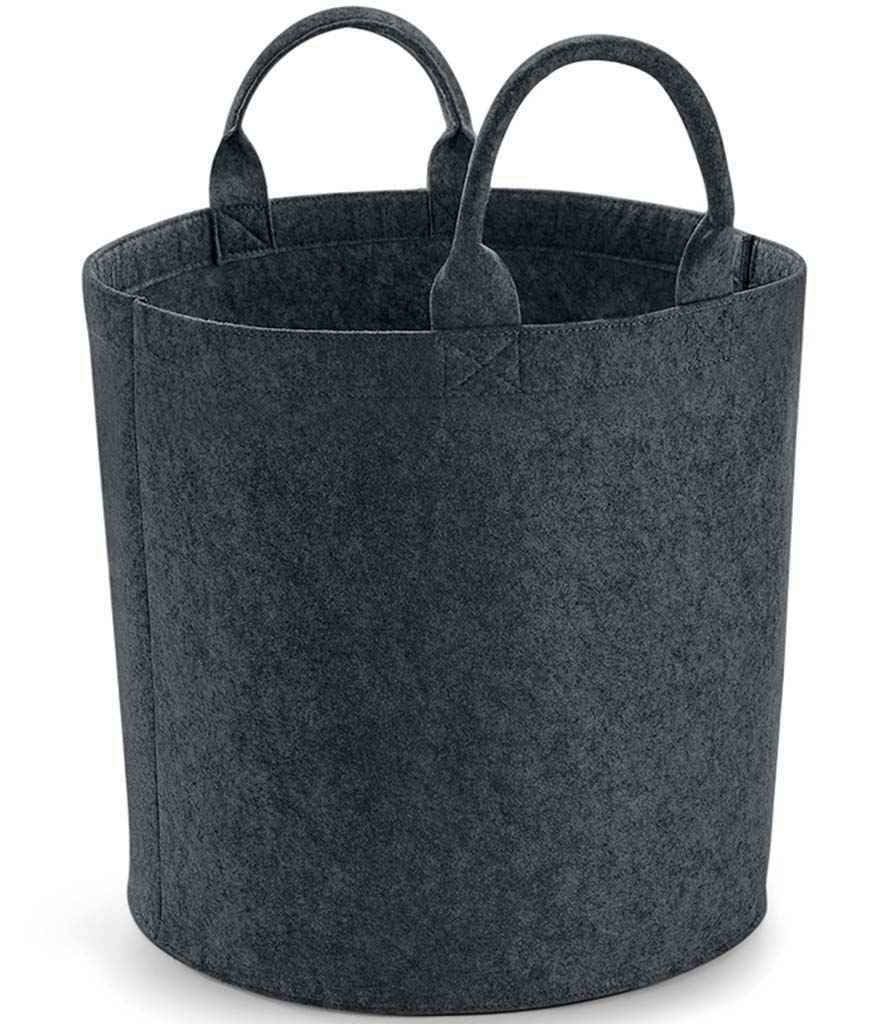 BagBase BagBase Felt Trug Charcoal Melange