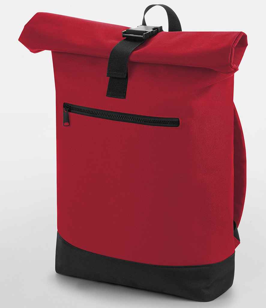 BagBase BagBase Roll-Top Backpack Classic Red