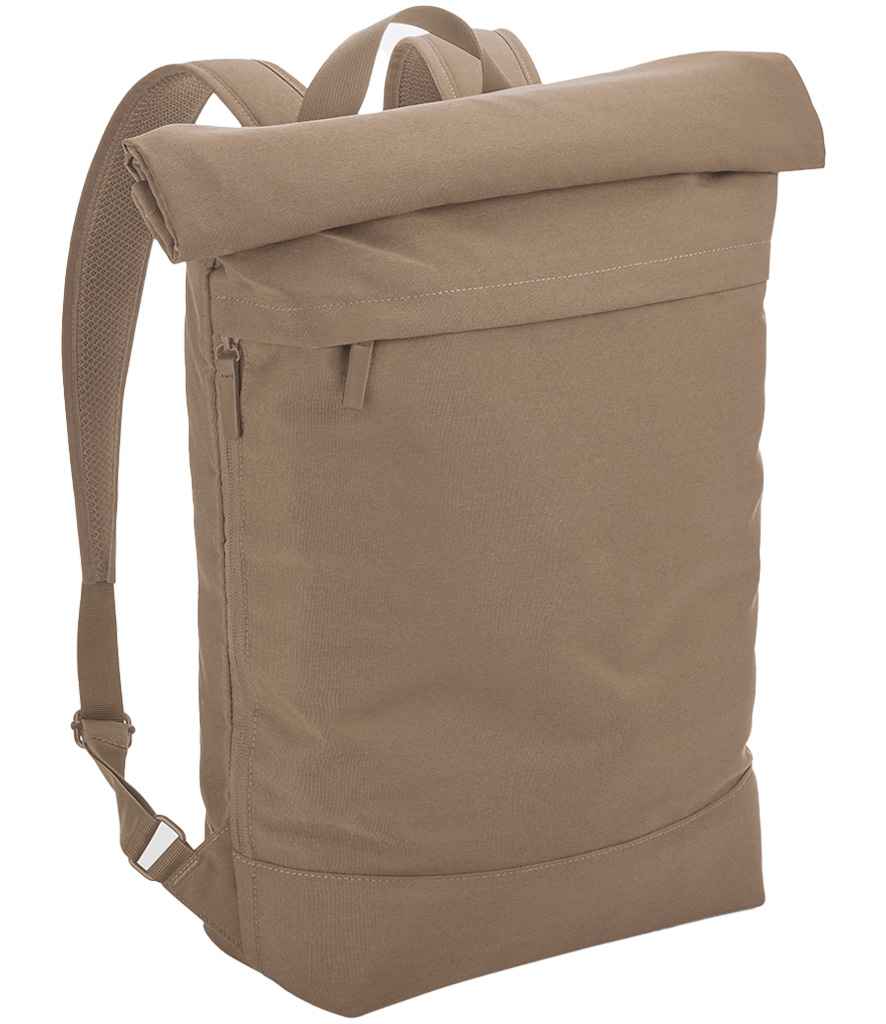 BagBase BagBase Simplicity Roll-Top Backpack Hazelnut
