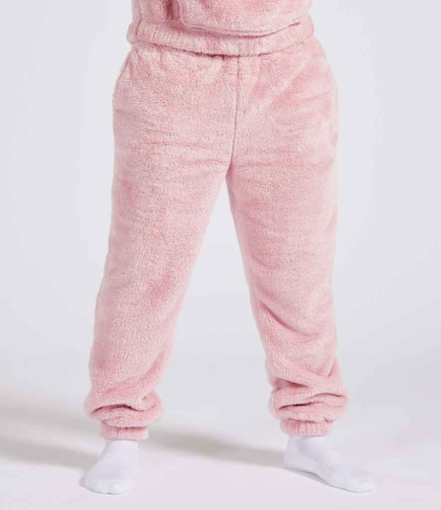 Brand Lab Unisex Fluffy Fleece Joggers - model image