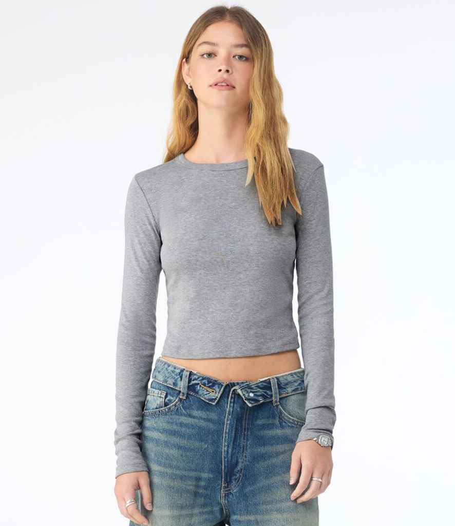 Bella Micro Rib Long Sleeve Baby T-Shirt