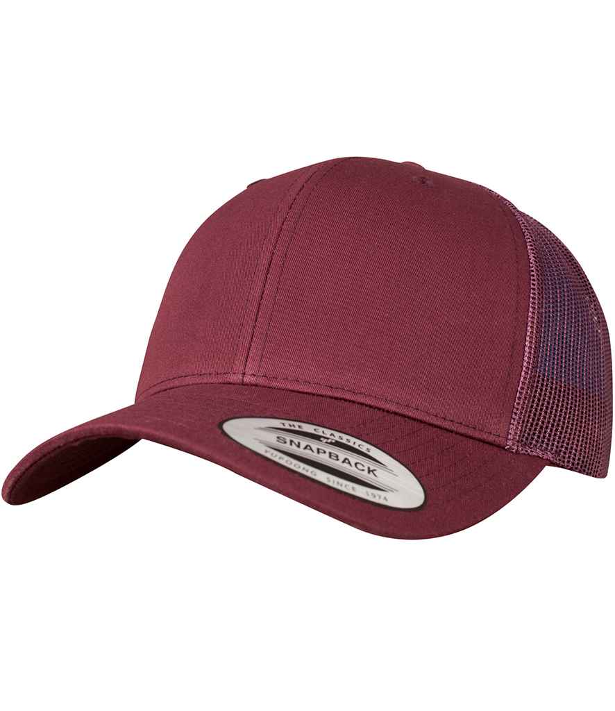 Flexfit / Yupoong Flexfit Retro Trucker Cap Maroon