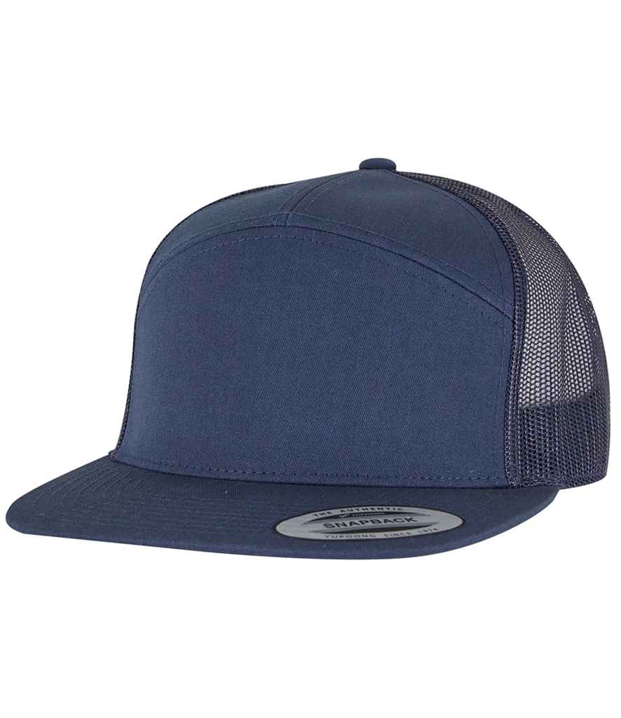 Flexfit / Yupoong Flexfit 7 Panel Trucker Cap Navy