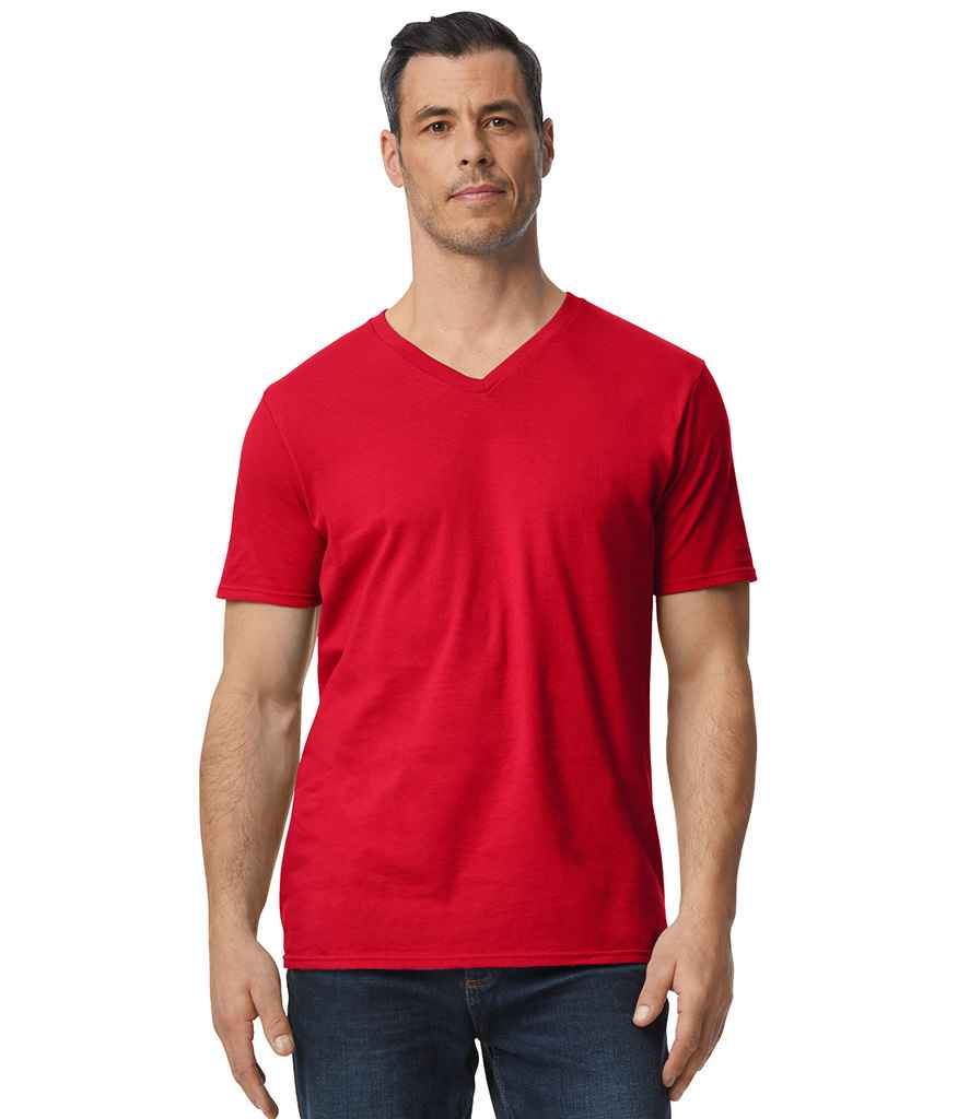 Gildan Gildan SoftStyle® V Neck T-Shirt Red