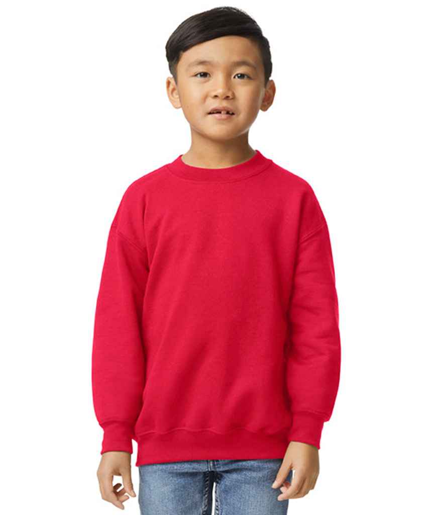 Gildan Gildan Kids Heavy Blend™ Drop Shoulder Sweatshirt Red