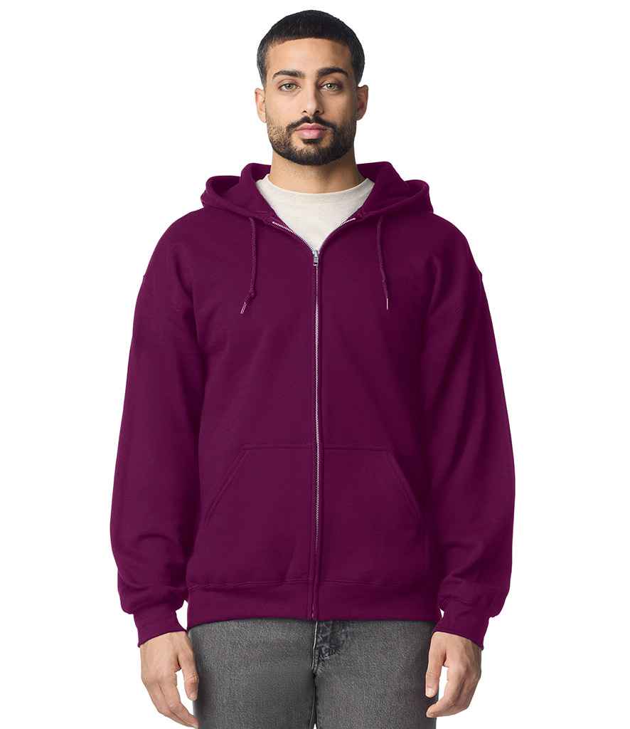 Gildan Gildan Heavy Blend™ Zip Hooded Sweatshirt Maroon