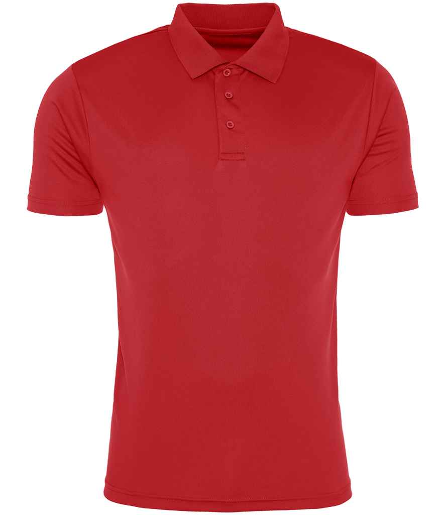 Just Cool AWDis Cool Smooth Polo Shirt Fire Red