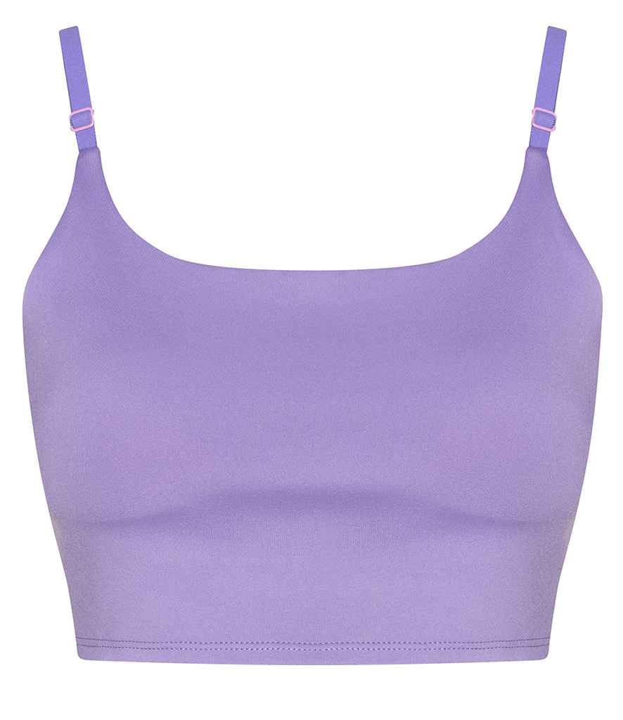 Just Cool AWDis Ladies Cool Recycled Tech Sports Bra Digital Lavender