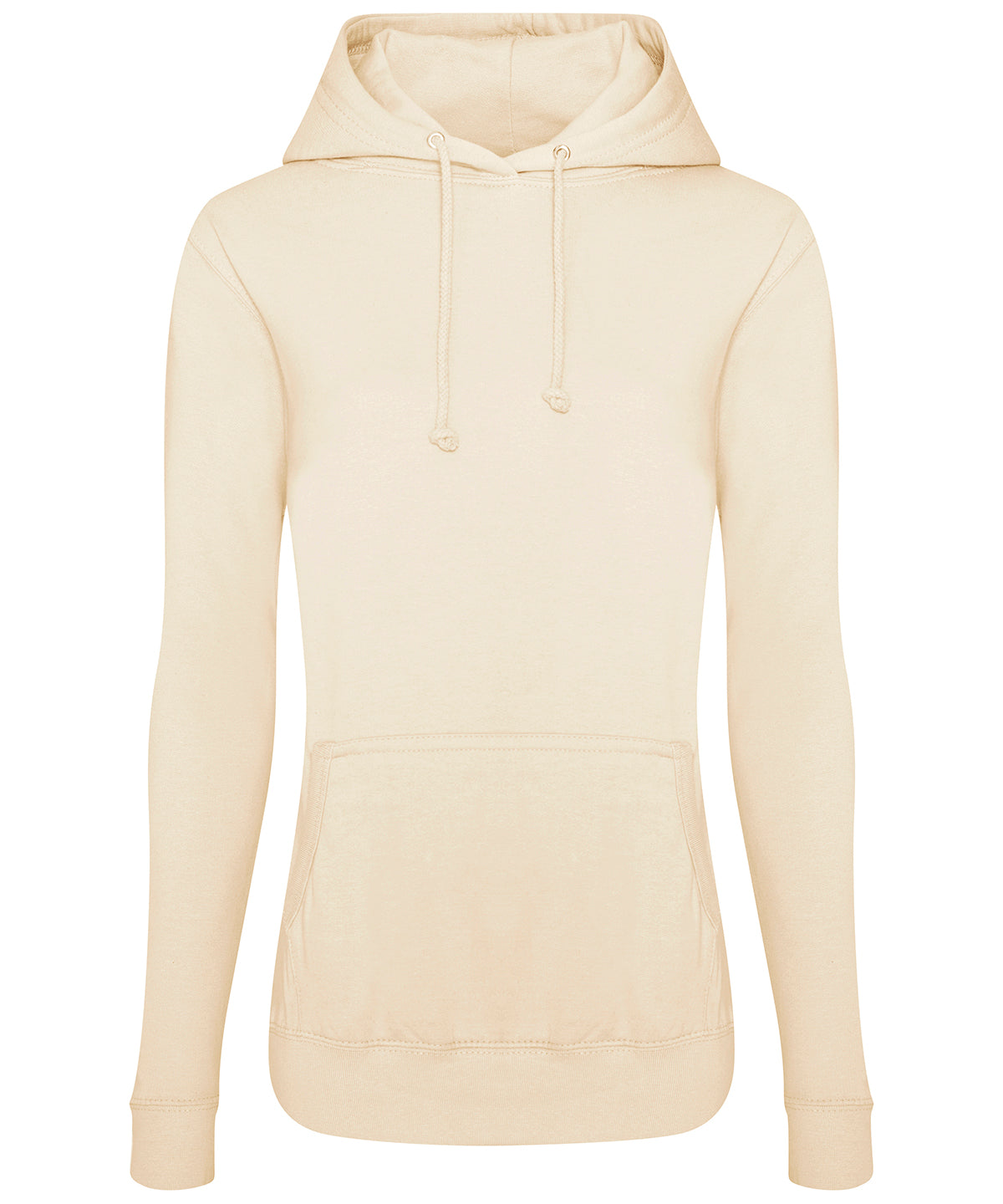 Just Hoods Women's College Hoodie Vanilla Milkshake