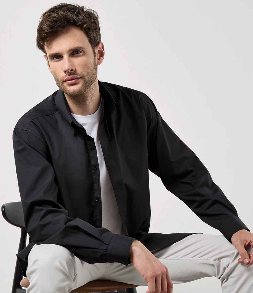 Kustom Kit Long Sleeve Classic Fit Workforce Shirt