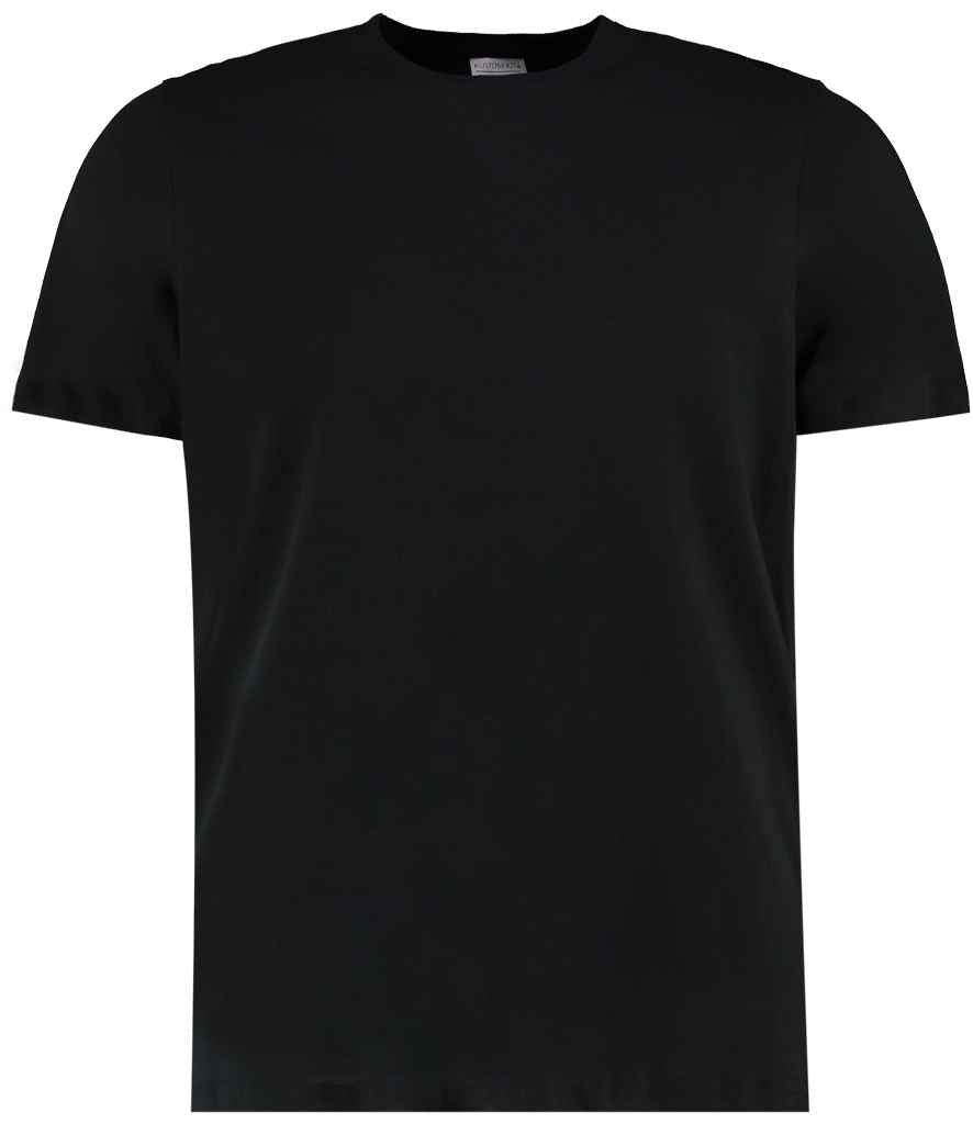 Kustom Kit Fashion Fit Cotton T-Shirt - Black