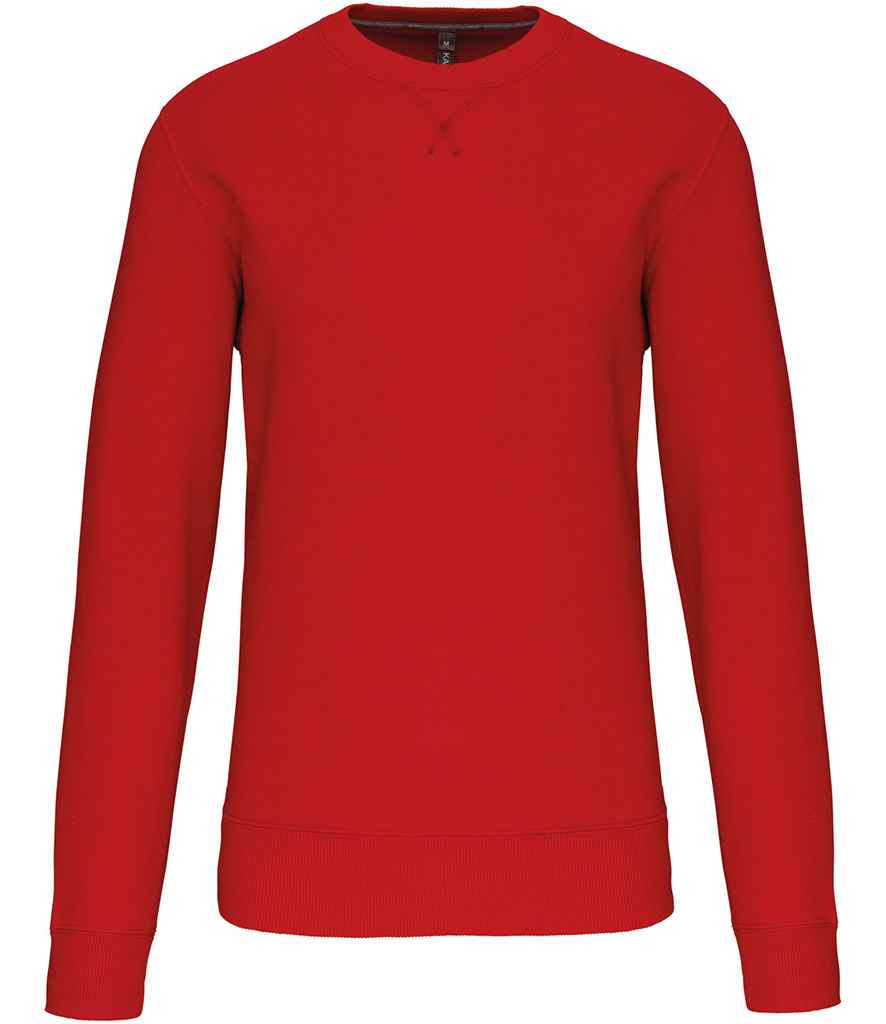 Kariban Kariban Crew Neck Sweatshirt Red