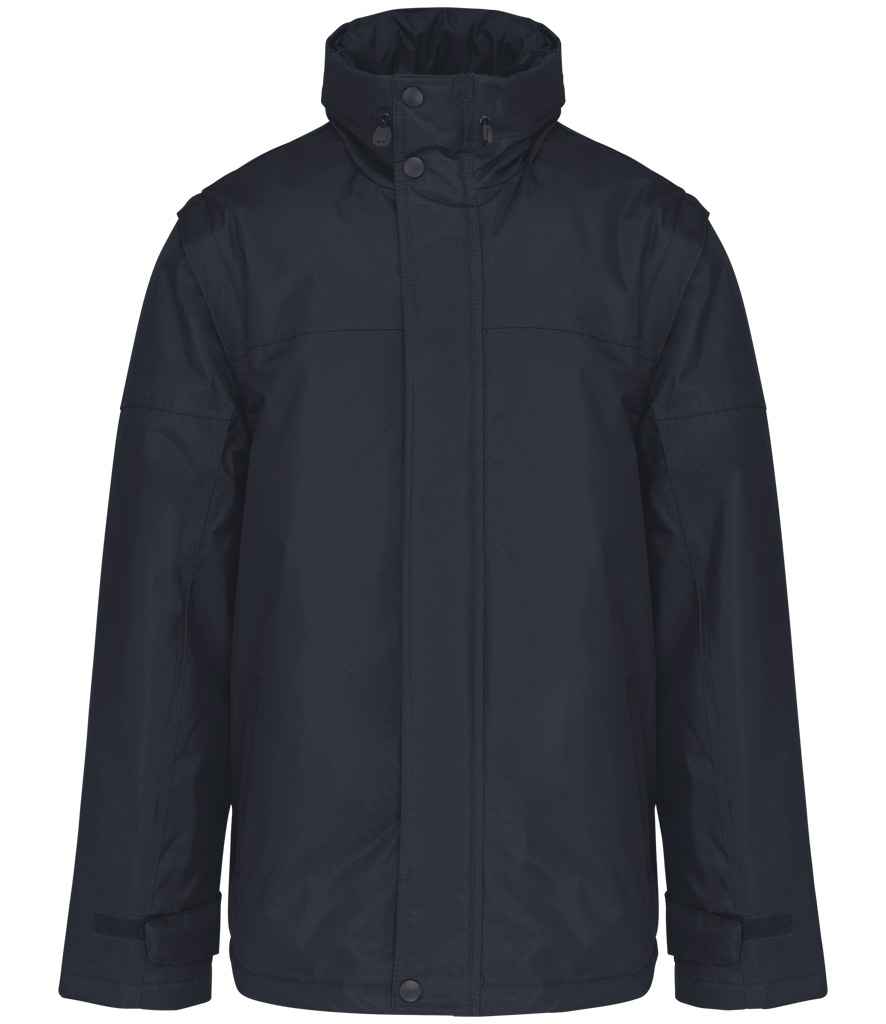 Kariban Kariban Factory Zip Off Sleeve Jacket Navy/Navy