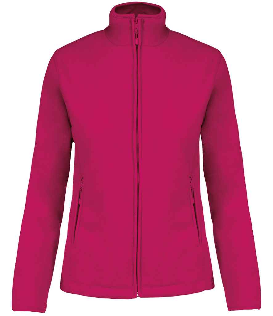 Kariban Kariban Ladies Maureen Micro Fleece Jacket Fuchsia