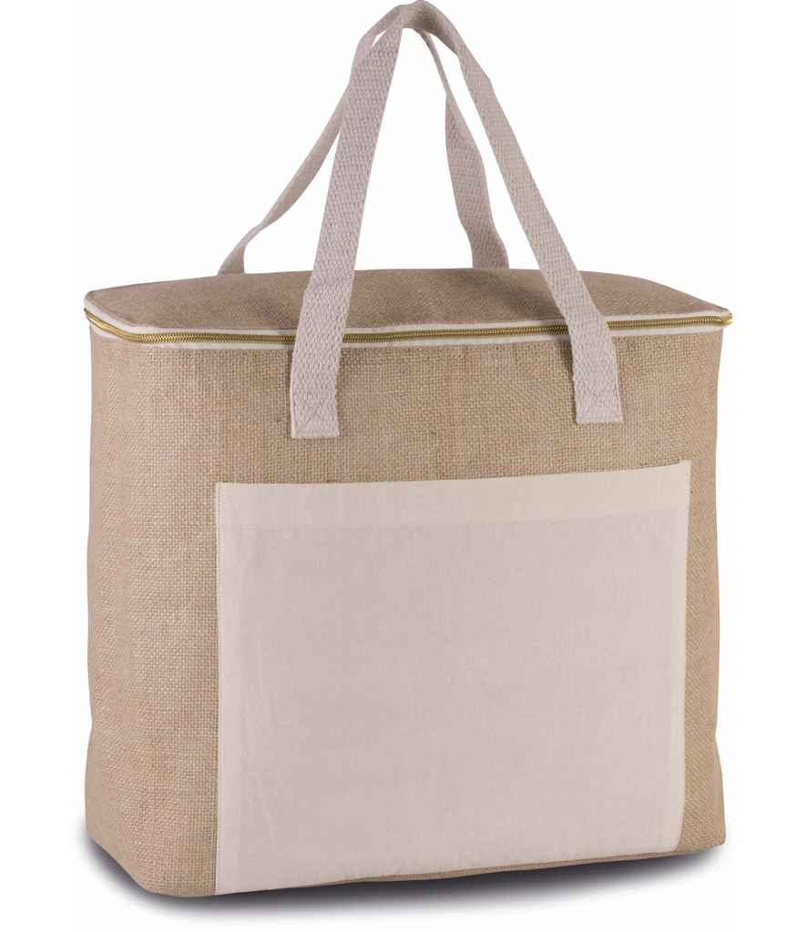 Kimood Kimood Large Jute Cool Bag