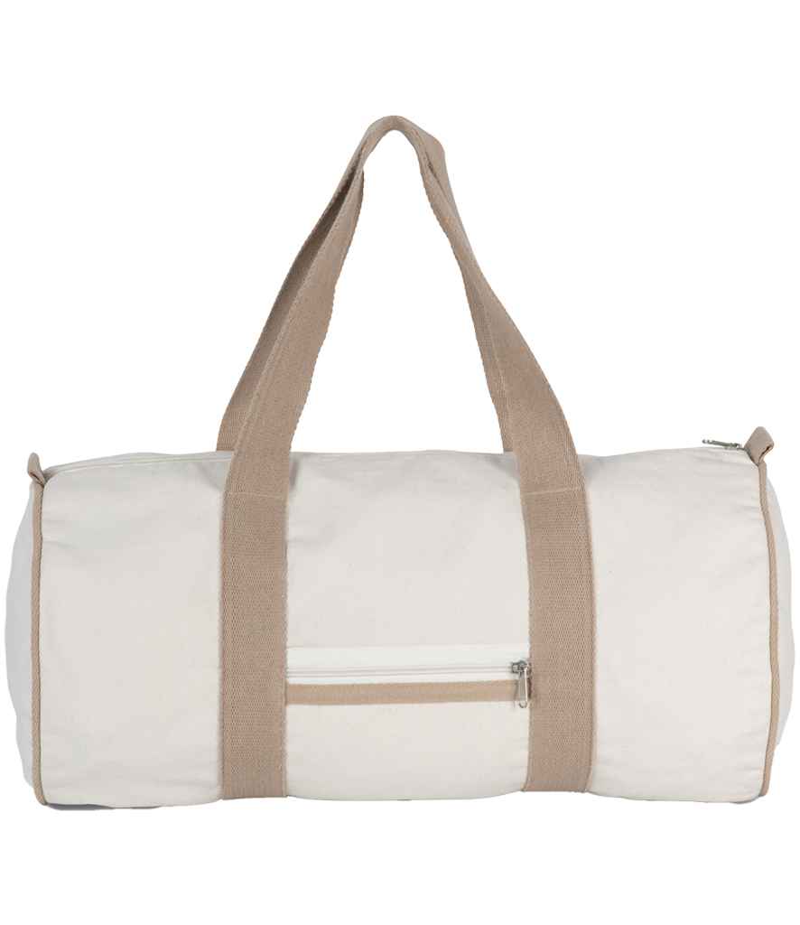 Kimood Kimood Recycled Duffle Bag Ecume/Hemp