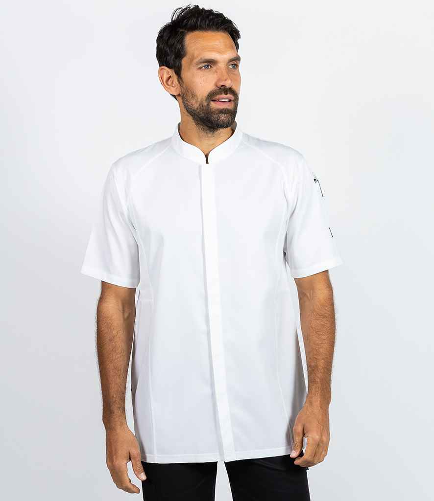 Le Chef Staycool® Tencel™/Polyester Short Sleeve Jacket