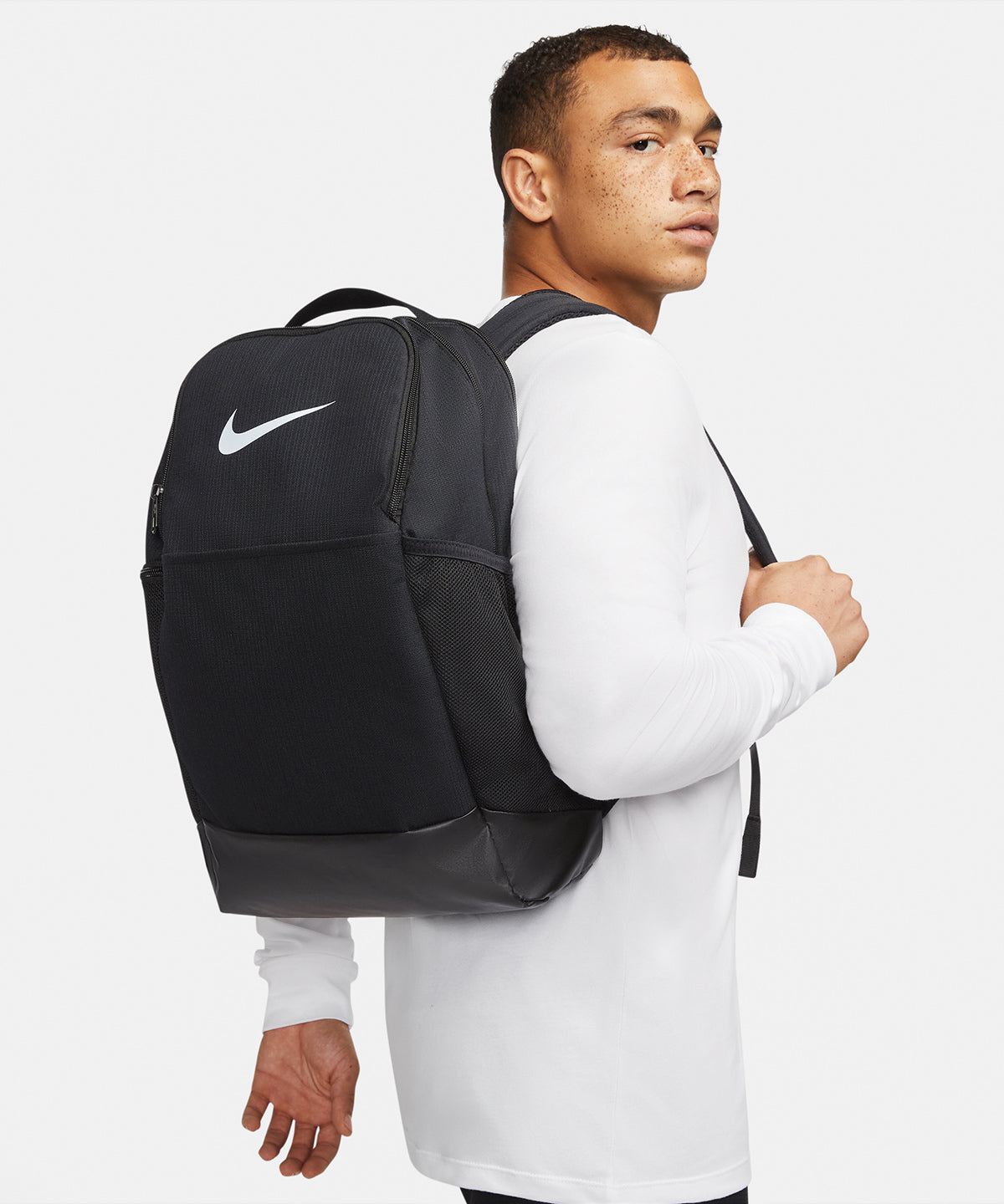 Nike Nike Brasilia backpack (24 litre) Black/Black/White