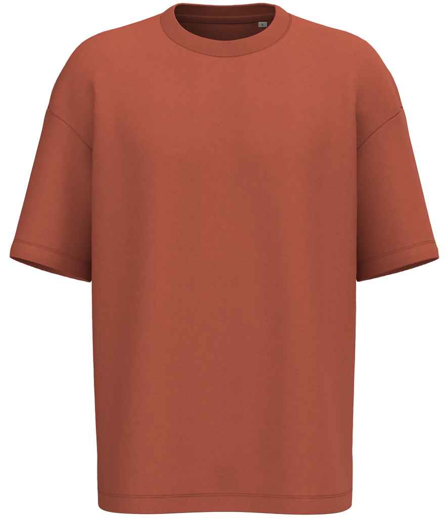 Native Spirit Unisex French Terry T-Shirt - Burnt Brick