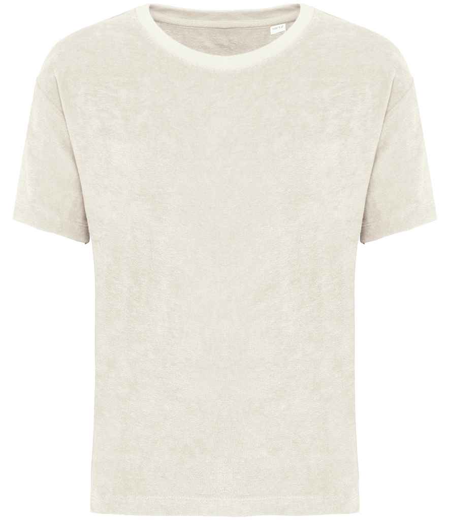 Native Spirit Kids Terry Towel T-Shirt - Ivory