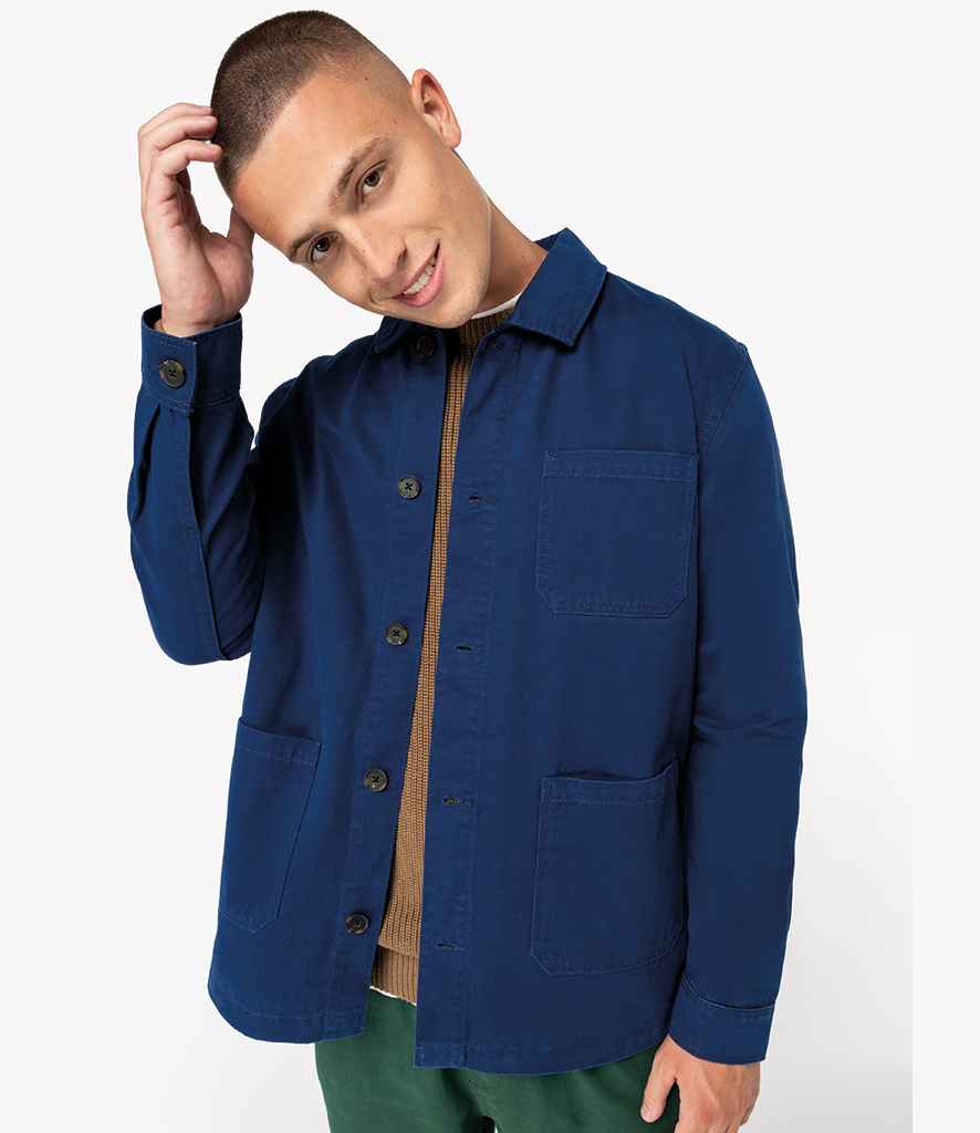 Native Spirit Washed Effect Work Jacket