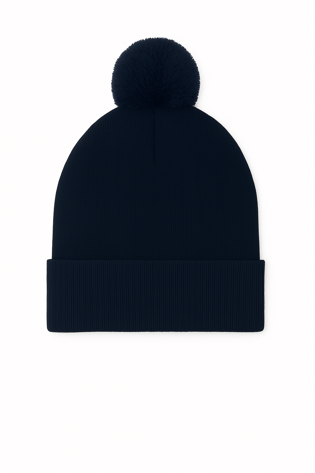Uneek Pom Pom Beanie Navy