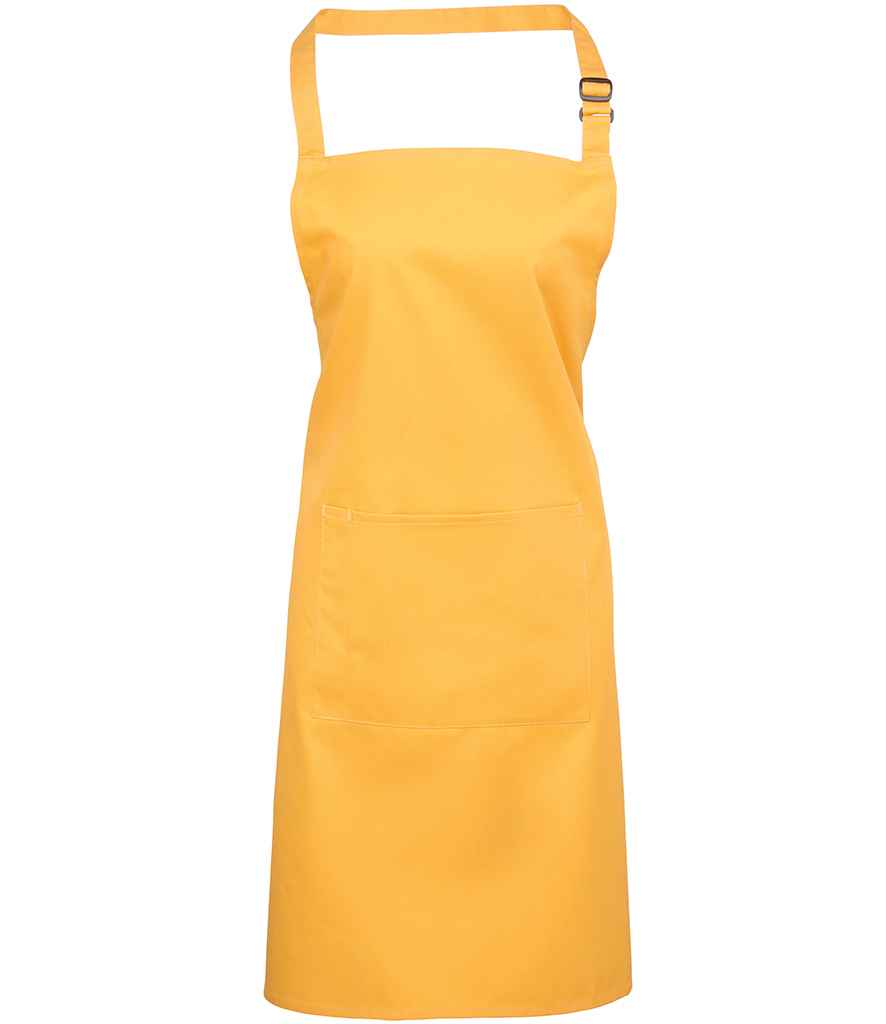 Premier Premier 'Colours' Bib Apron with Pocket Sunflower