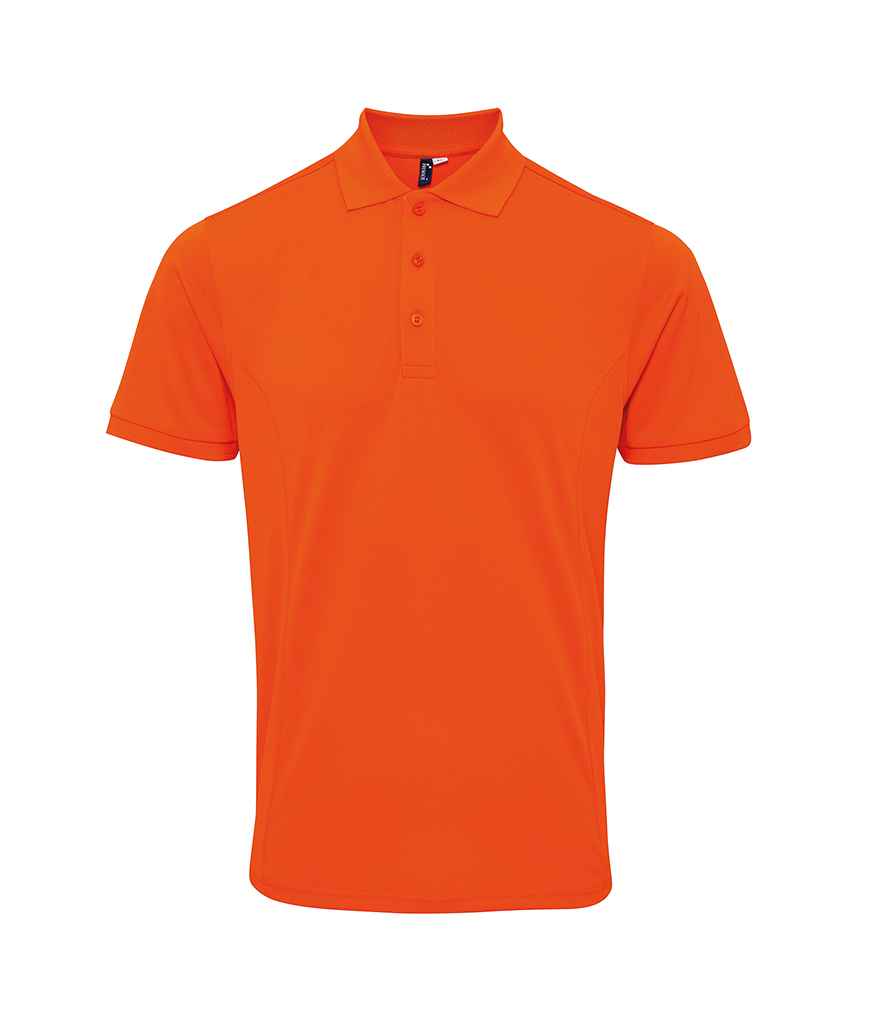 Premier Premier Coolchecker® Plus Piqué Polo Shirt Orange