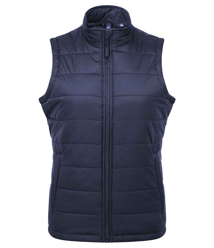 Premier Premier Ladies Recyclight® Padded Gilet Navy