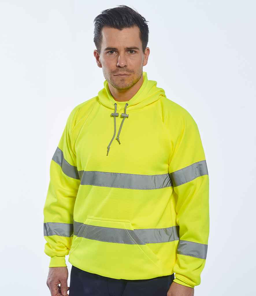 Portwest Portwest Hi-Vis Hoodie Yellow