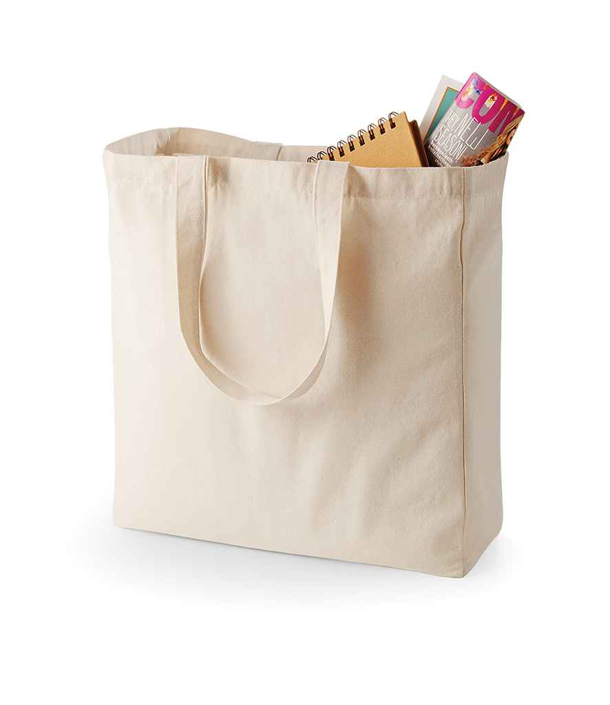 Quadra Quadra Canvas Classic Shopper Natural