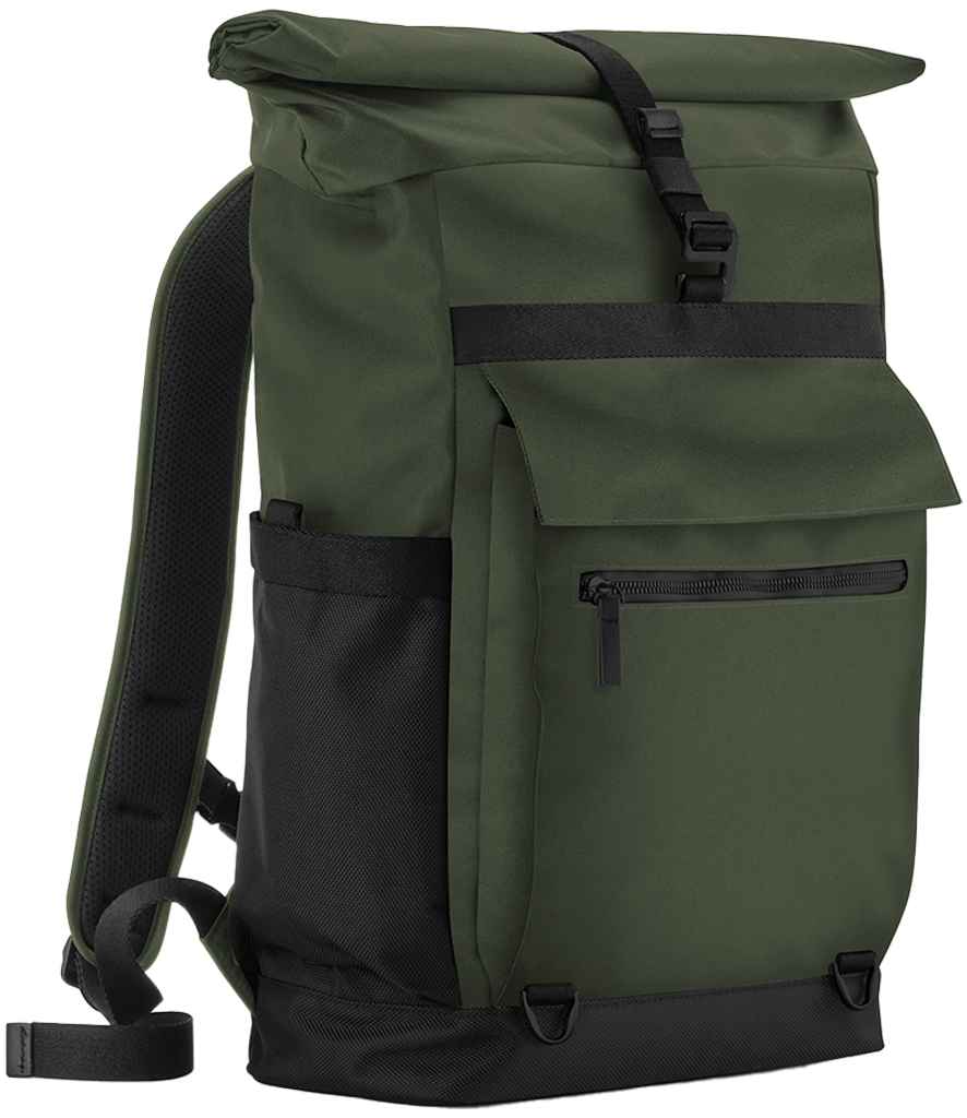 Quadra Quadra Axis Roll-Top Backpack Forest Night