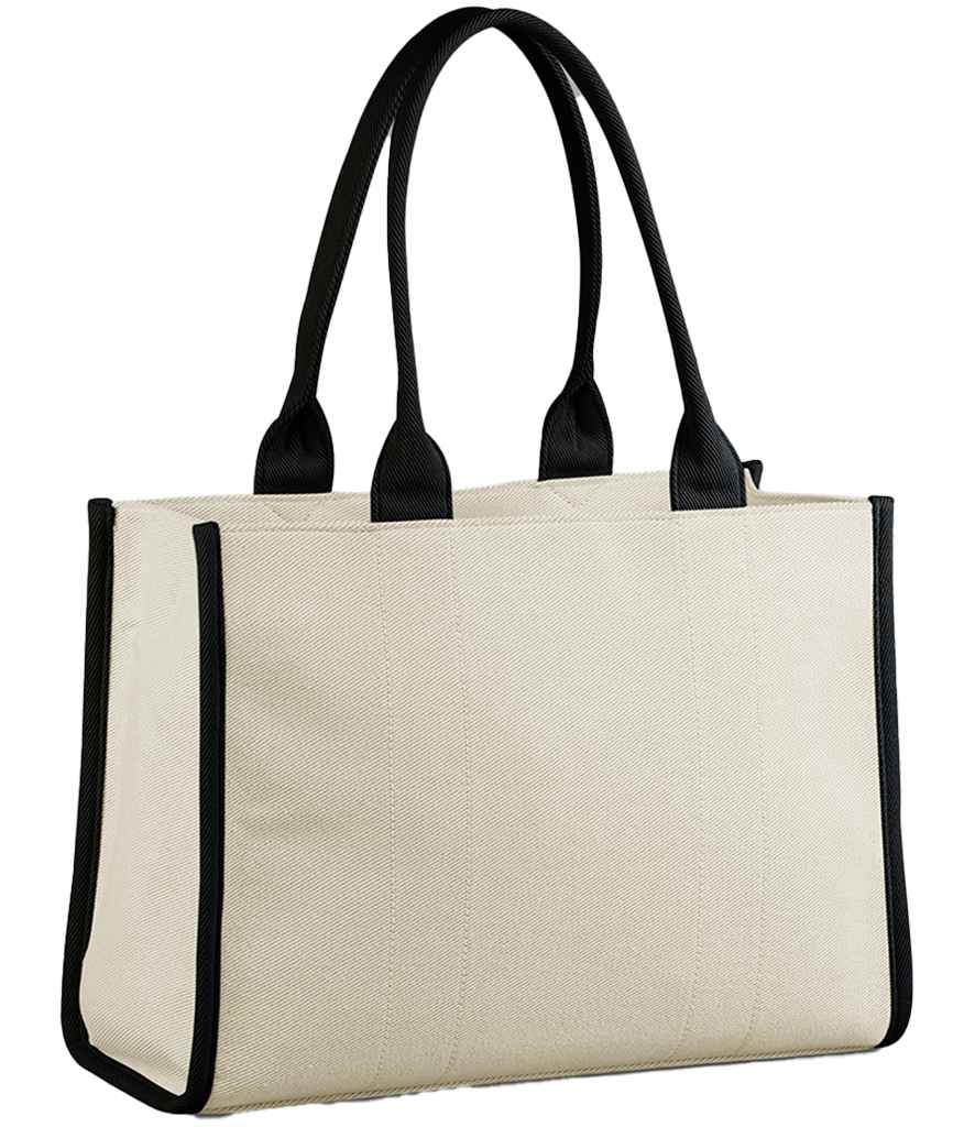 Quadra Quadra Puerto Large Tote Bag Natural/Black