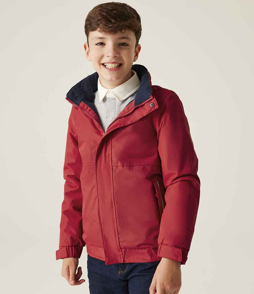 Regatta Professional Regatta Kids Dover Waterproof Insulated Jacket Classic Red/Navy