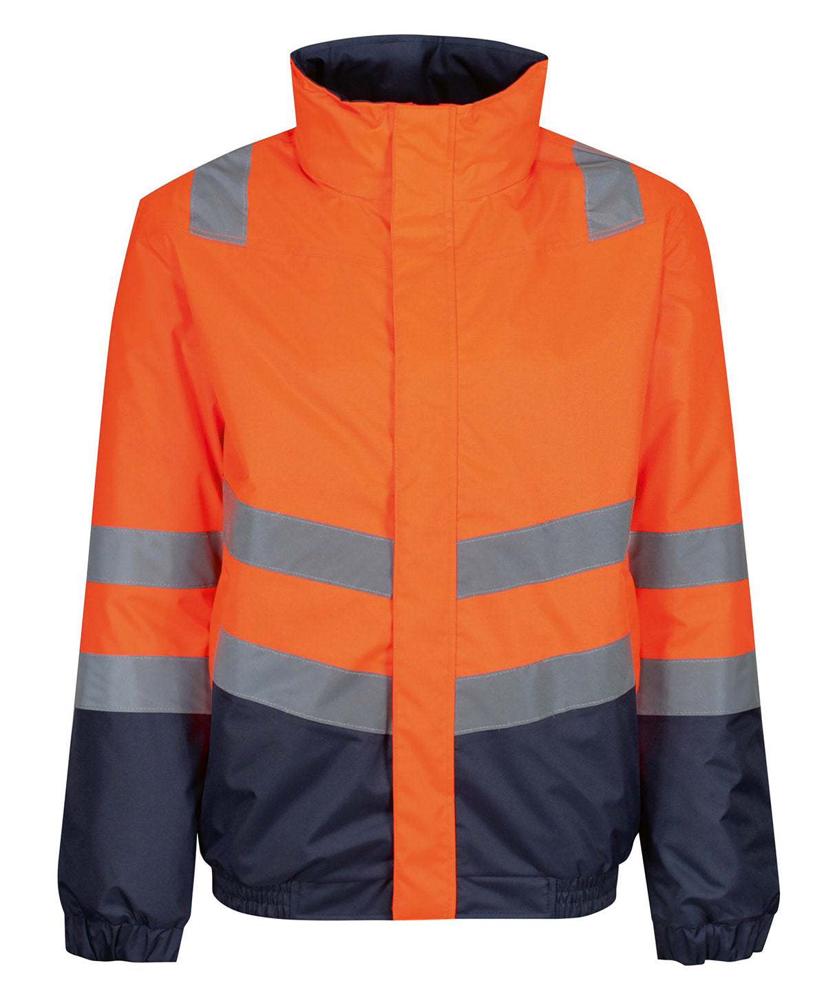 Regatta High Visibility Pro hi-vis classic bomber jacket Yellow/Navy