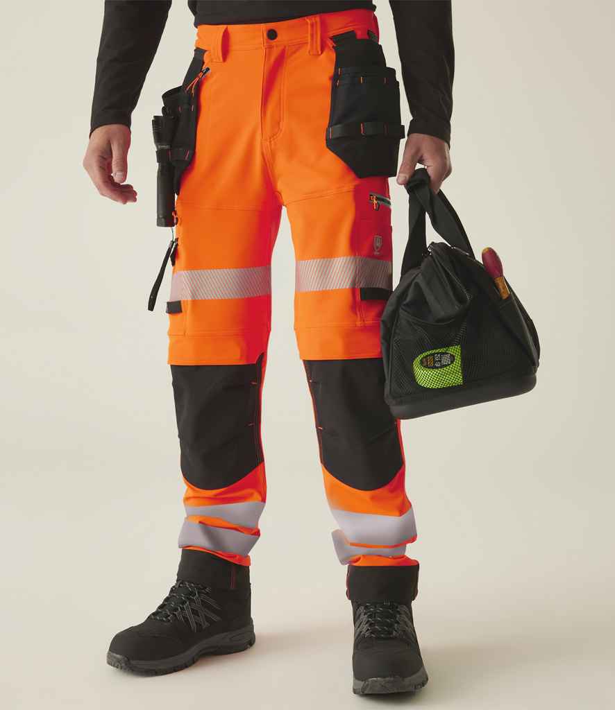 Regatta High Visibility Infiltrate Stretch Holster Trousers
