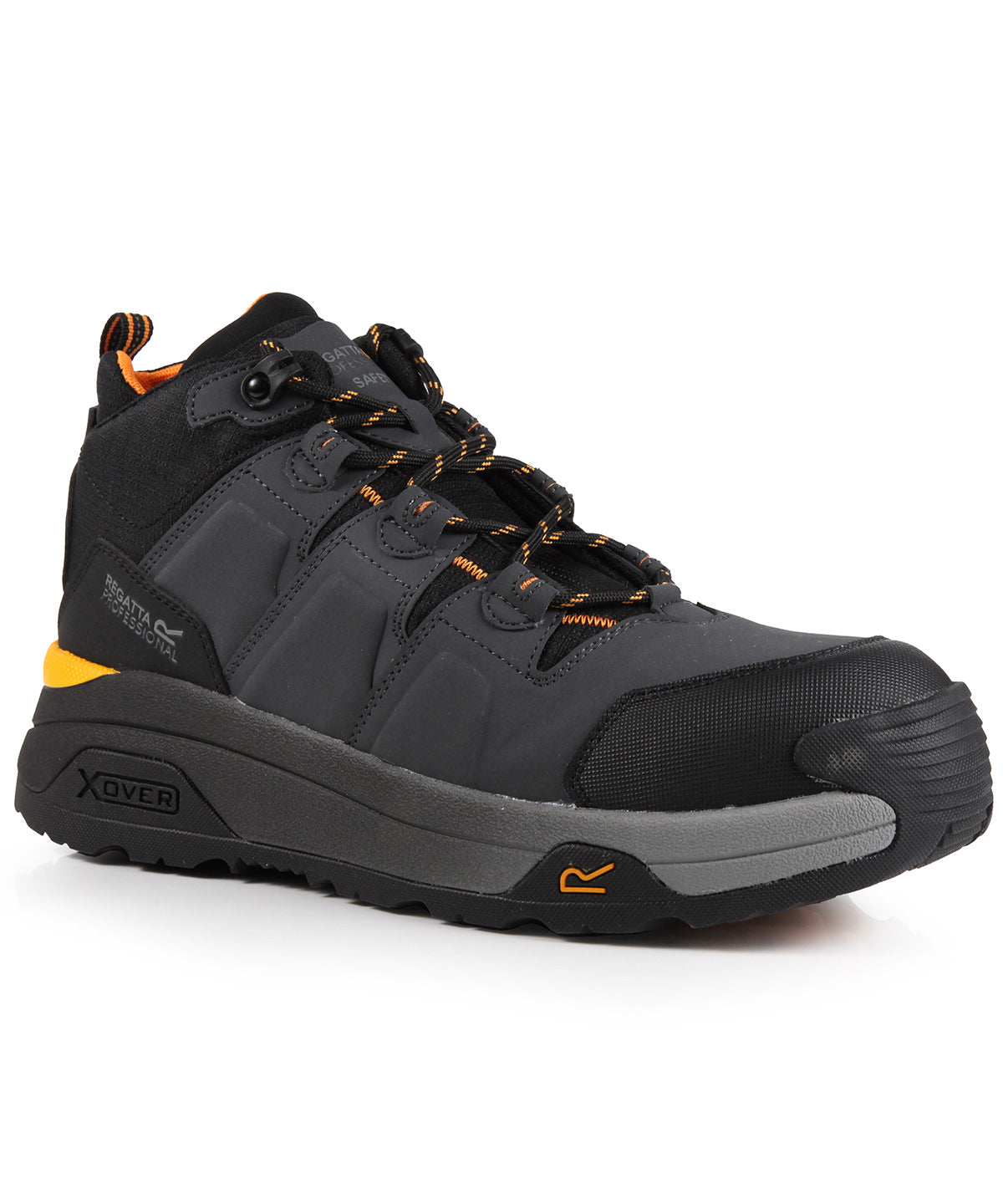 Regatta Safety Footwear Hyperfort S1P X-over metal-free safety hikers Chestnut/Black