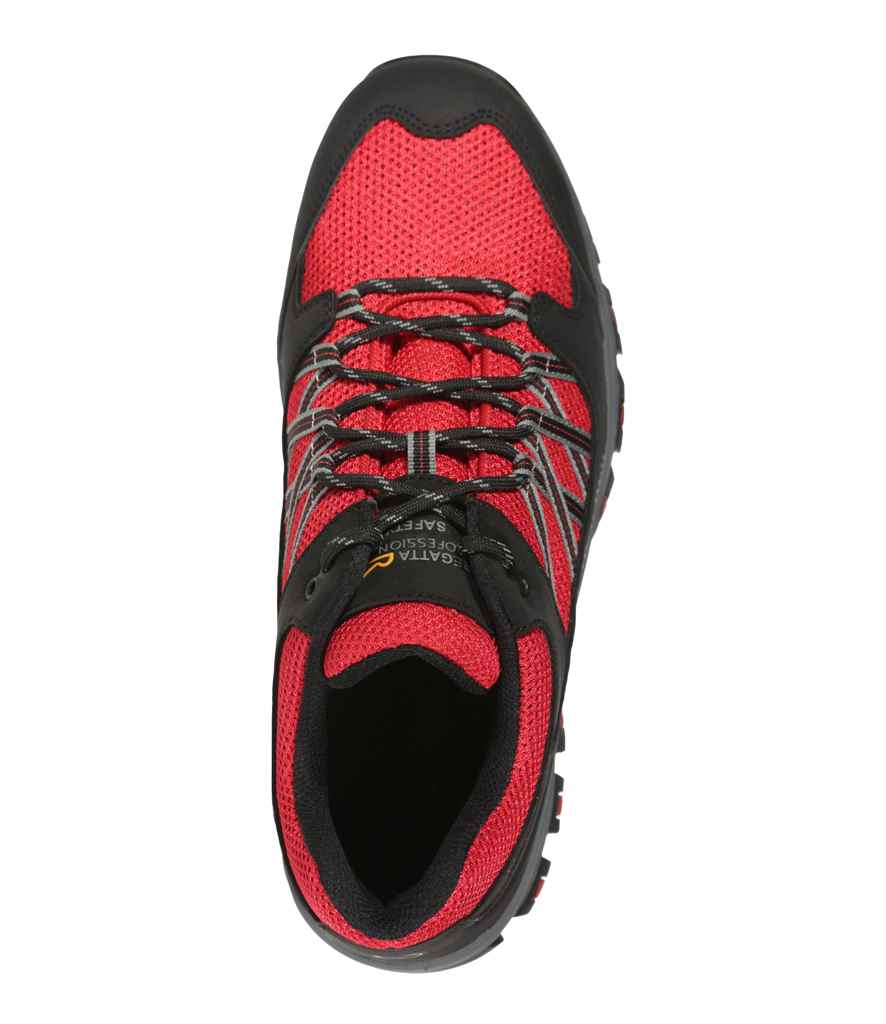 Regatta Safety Footwear Regatta Safety Footwear Sandstone SB Safety Trainers Red/Black