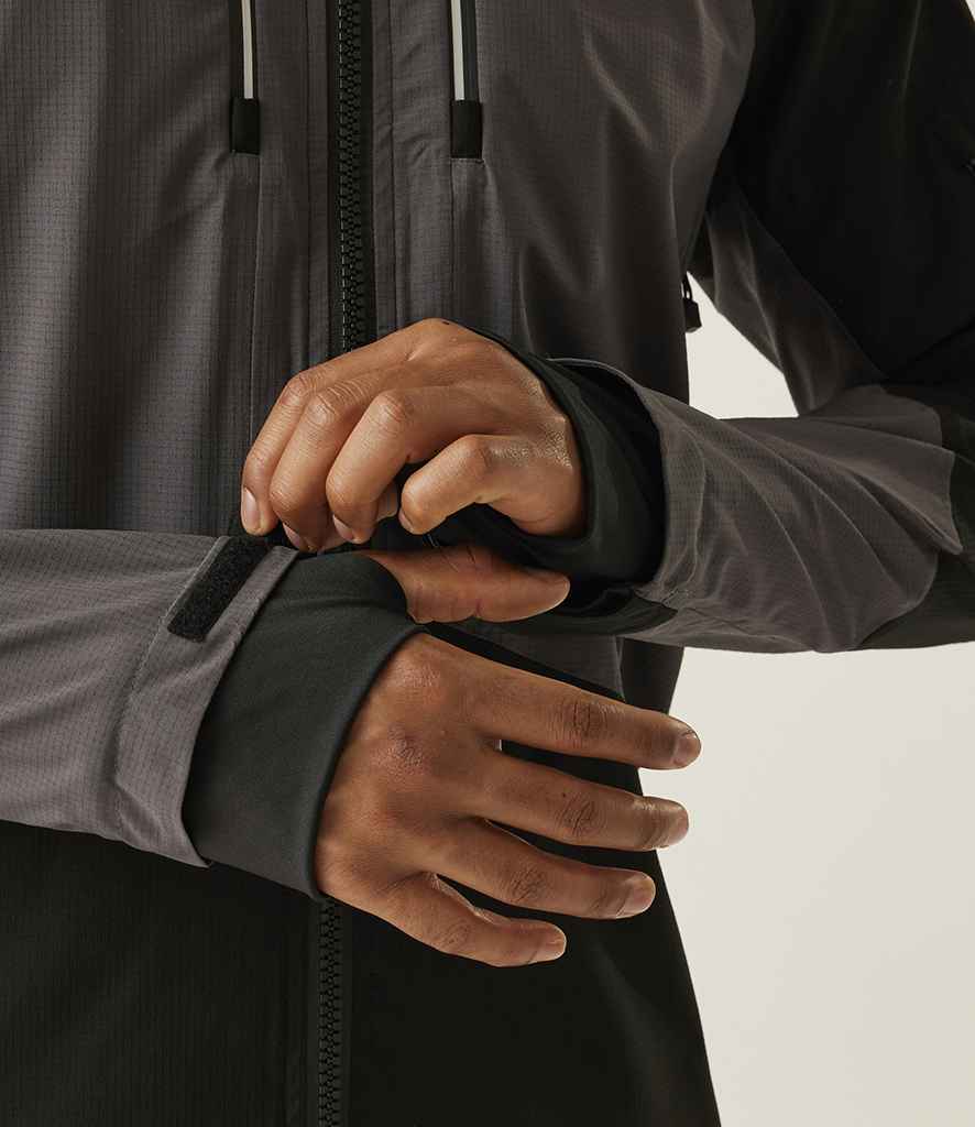 Regatta Professional Regatta 4TEX Stretch Waterproof Shell Jacket Slate Grey/Black