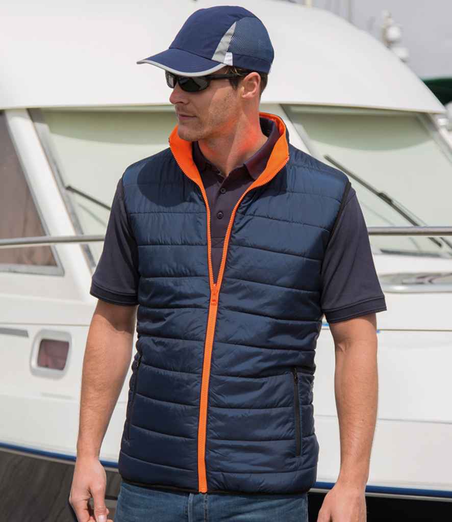 Result Safe-Guard Reversible Soft Padded Gilet