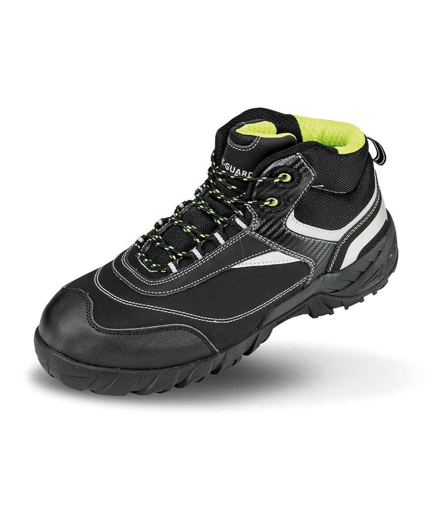 Result Work-Guard Blackwatch S3 SRC Safety Boots - Black/Silver