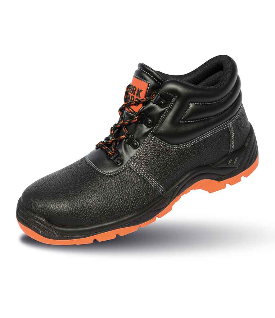 Result Work-Guard Defence S1P SRA Safety Boots - Black/Orange